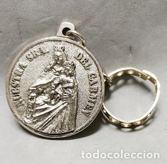 Coleccionismo de llaveros: LLAVERO DE METAL NTRA. SRA. DEL CARMEN CAPILLITA FUENTE DE TRIANA, SEVILLA - LLAV-17854 - B-626