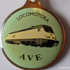 Coleccionismo de llaveros: LOCOMOTORA AVE - RENFE - FERROCARRILES - RARISIMO - NUEVO. Lote 361169940