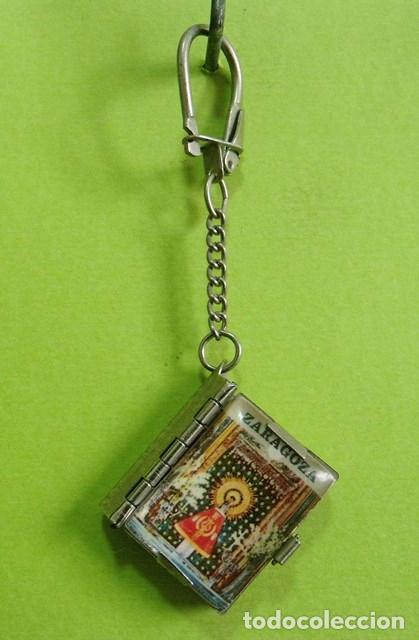 Coleccionismo de llaveros: Llavero &Aacute;lbum Postales Desplegables Recuerdo Virgen del Pilar - Zaragoza