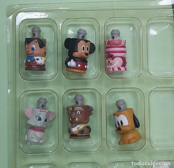 Coleccionismo de llaveros: 6 figuras mickey pinocho pluto bestia llaveros Disney