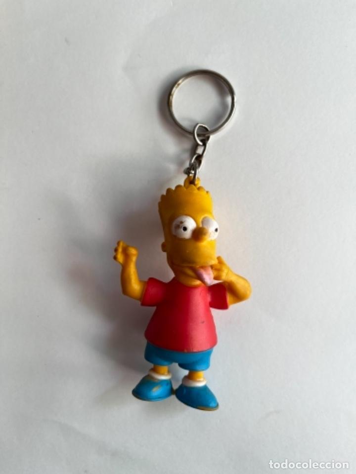 Coleccionismo de llaveros: Ik6. (8) LLAVERO PVC BART SIMPSONS - Foto 1