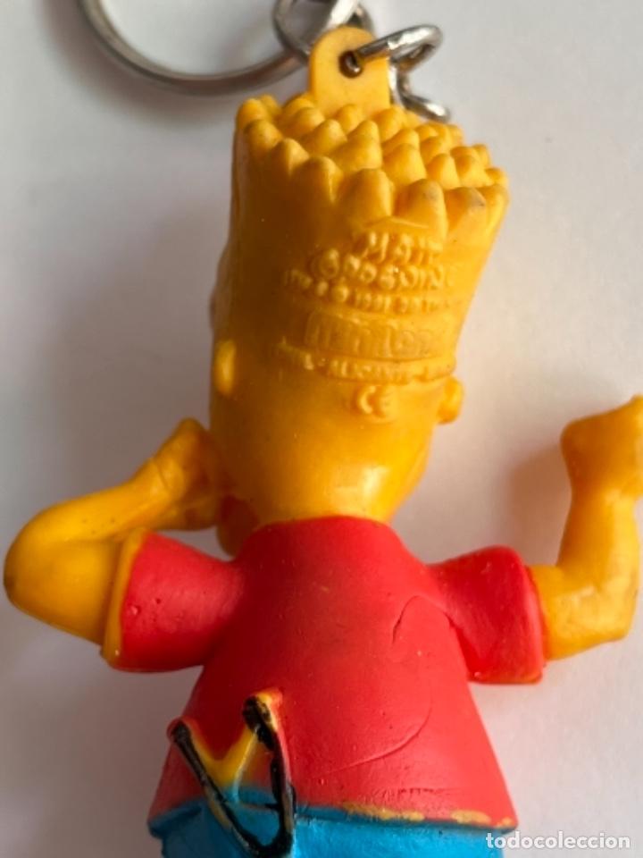 Coleccionismo de llaveros: Ik6. (8) LLAVERO PVC BART SIMPSONS - Foto 3
