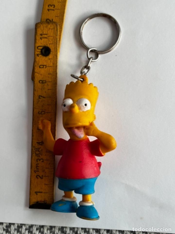 Coleccionismo de llaveros: Ik6. (8) LLAVERO PVC BART SIMPSONS - Foto 4