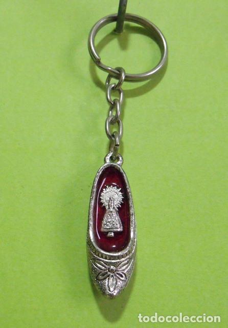 Coleccionismo de llaveros: Llavero Zapato Baturra Recuerdo Virgen del Pilar - Zaragoza