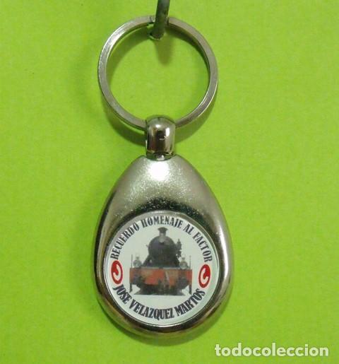 Coleccionismo de llaveros: Llavero Moneda Carro Supermercado Recuerdo Homenaje al Factor C - Jos&eacute; Vel&aacute;zquez Martos
