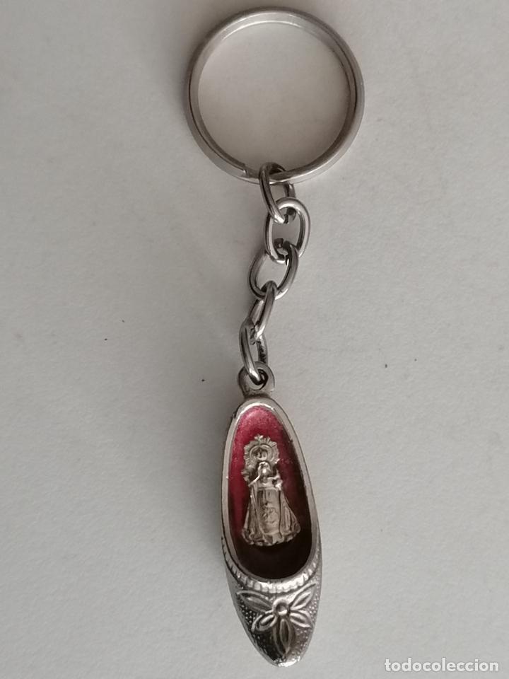 Coleccionismo de llaveros: LLAVERO ZAPATO VIRGEN DEL PILAR