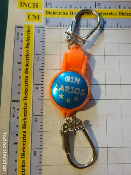 Coleccionismo de llaveros: LLAVERO DE BEBIDAS. GIN LARIOS - Foto 1