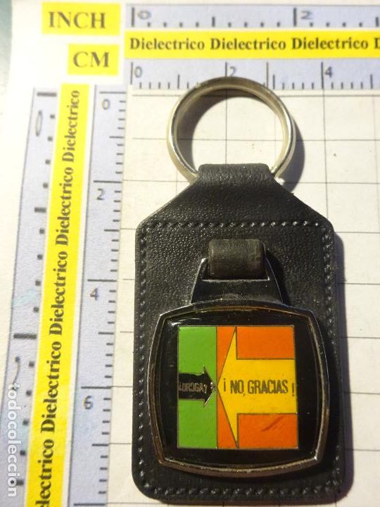 Collection of Keychains: LLAVERO DROGAS NO GRACIAS. INSTITUTO DE LA JUVENTUD DE CEUTA