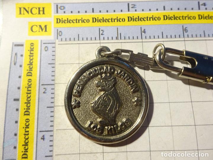 Coleccionismo de llaveros: LLAVERO PE&Ntilde;A CIUDAD JARD&Iacute;N LOS KILOS M&Aacute;LAGA