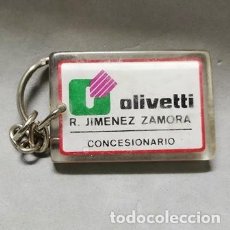 Coleccionismo de llaveros: LLAVERO DE METACRILATO OLIVETTI R. JIMENEZ ZAMORA CONCESIONARIO SEVILLA - LLAV-18285 B-645. Lote 366234221