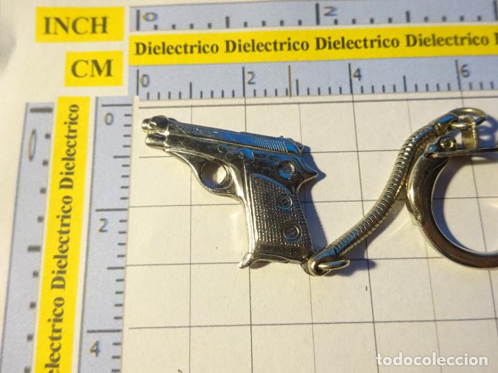 Collectionnisme de portes-cl&eacute;s: ANTIGUO LLAVERO DE ARMAS ARMAMENTO. PISTOLA BERETTA