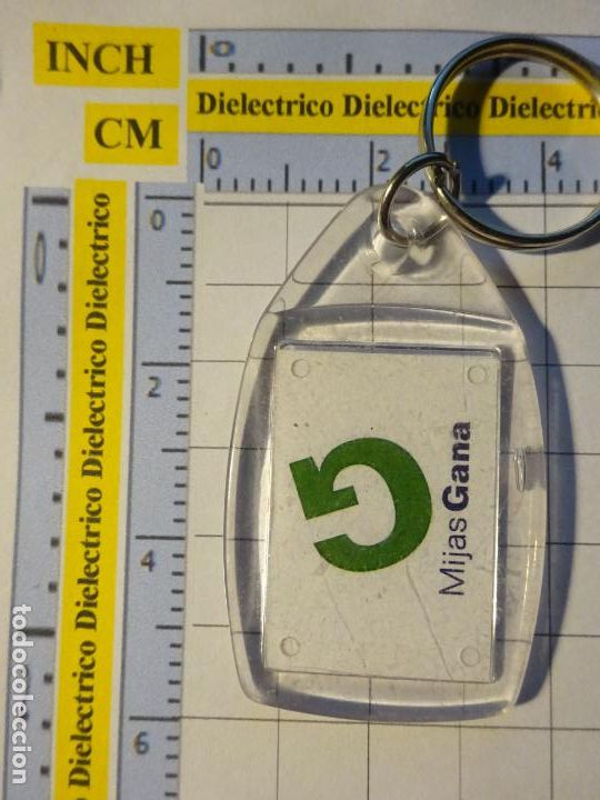 Collection of Keychains: LLAVERO POL&Iacute;TICO SINDICAL. PARTIDO MIJAS GANA. M&Aacute;LAGA