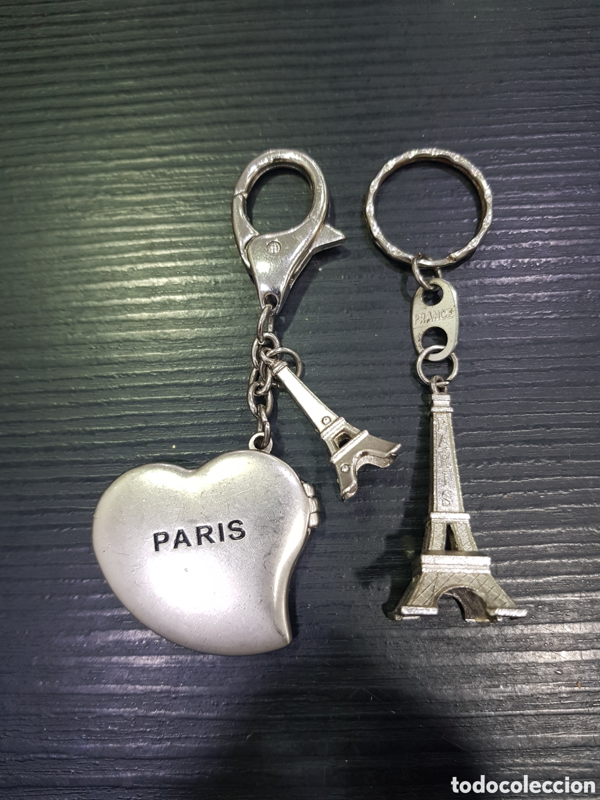 Coleccionismo de llaveros: 2 llaveros Paris. (L46) - Foto 1