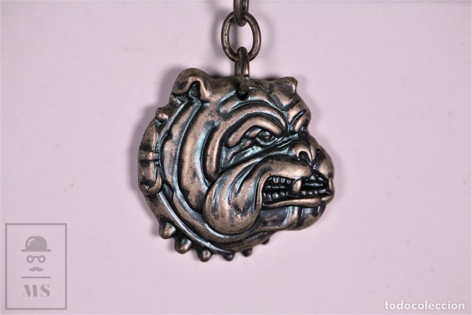 Coleccionismo de llaveros: Llavero de Metal - Bulldog - Llavero forma de Perro / ArtDog.