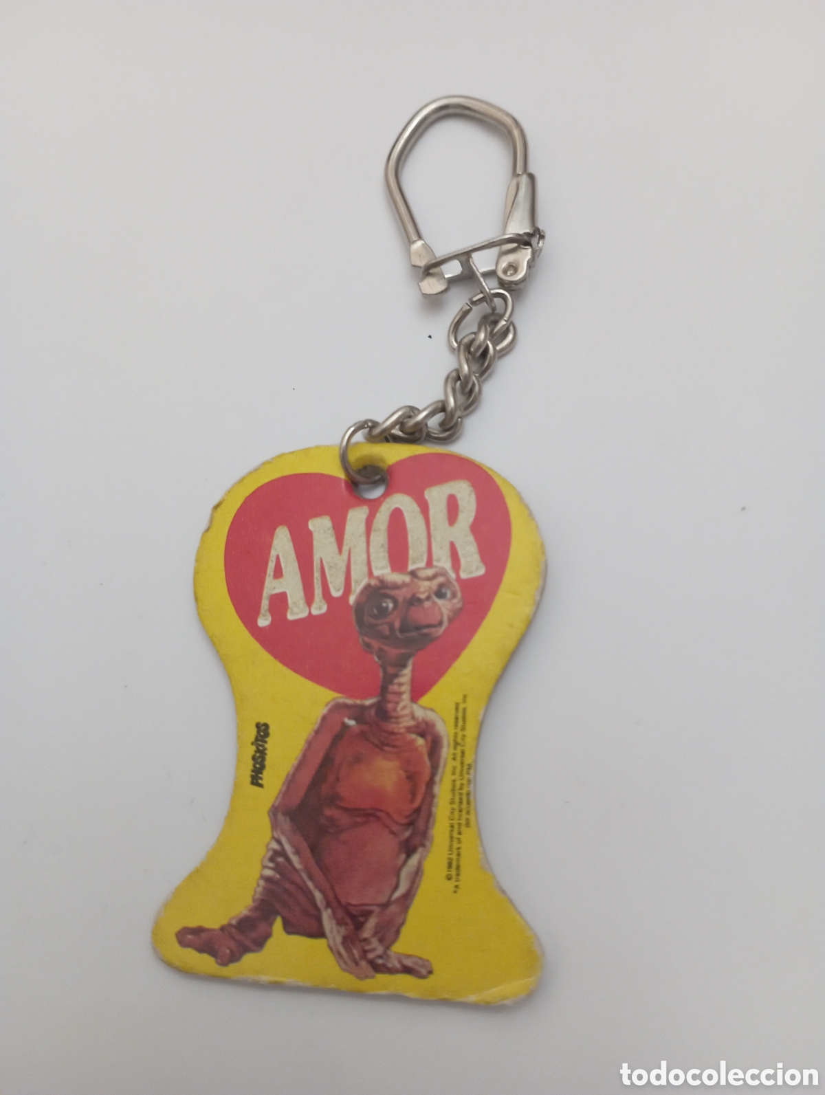 Coleccionismo de llaveros: LLAVERO PROMOCIONAL PHOSKITOS 1982 ET EL EXTRATERRESTRE AMOR PREMIUM
