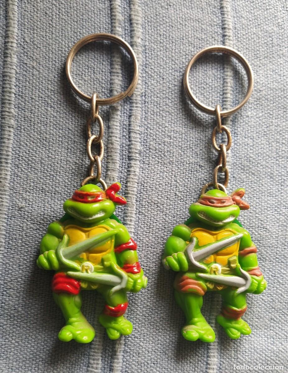 Collectionnisme de portes-cl&eacute;s: Llaveros tortugas ninja 7,65&euro; unidad