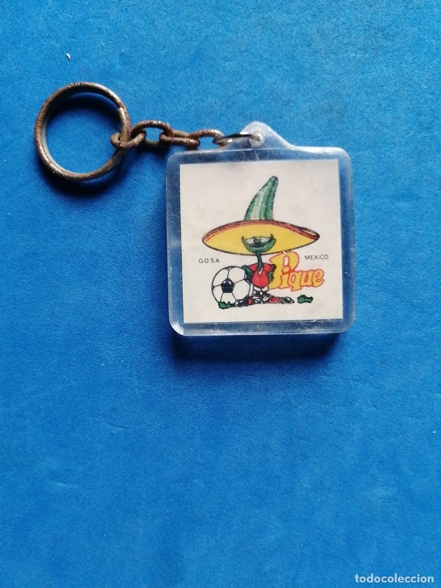 Sammlung von Schl&uuml;sselanh&auml;ngern: Llavero M&eacute;xico 86 Piqu&eacute;