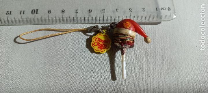 Coleccionismo de llaveros: Colgante llavero mini Chupa Chups Happy Nano. Papa Noel