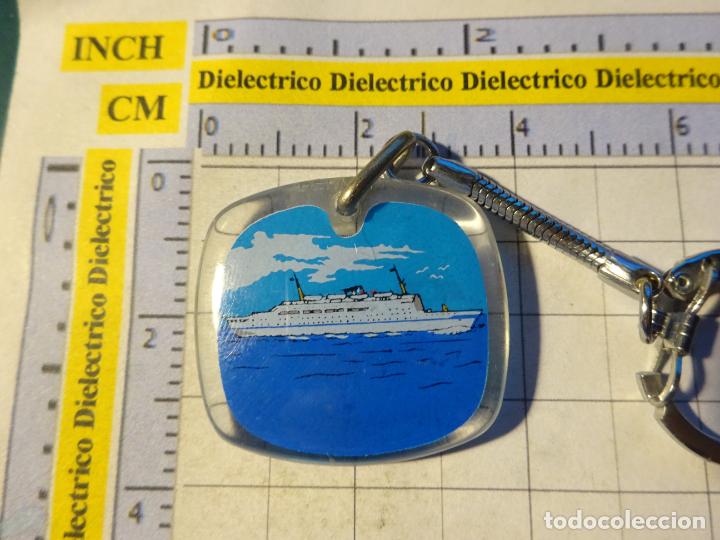Collection of Keychains: LLAVERO DE BARCOS NAVIERAS. ANTIGUA NAVIERA CRUCEROS DFDS SEAWAYS
