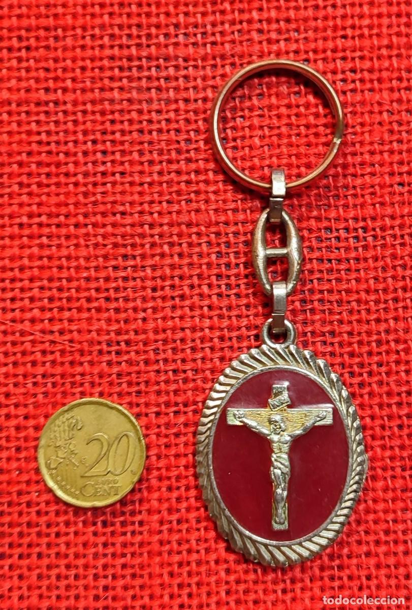 Coleccionismo de llaveros: Antiguo Llavero Cristo de la buena muerte &ndash; La legi&oacute;n. Peso: 30 gramos. Estado: Usado