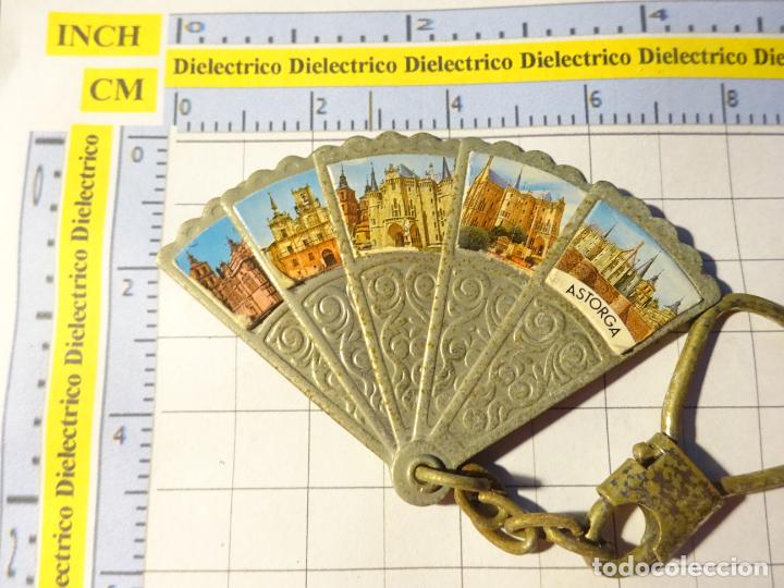 Coleccionismo de llaveros: LLAVERO DE TURISMO. ABANICO FOTOS POSTALES DE ASTORGA, LE&Oacute;N