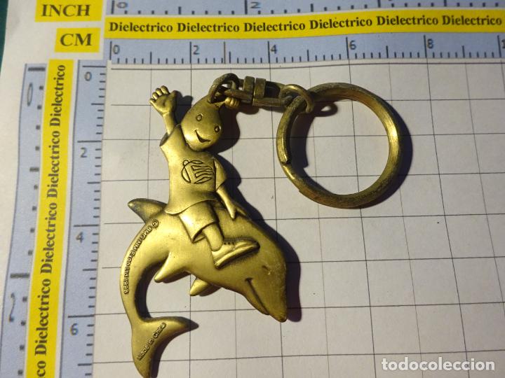 Colecionismo de porta-chaves: LLAVERO DE TURISMO. EXPO EXPOSICI&Oacute;N 98 1998 LISBOA MASCOTA GIL METAL