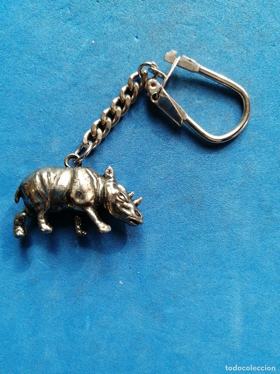 Colecionismo de porta-chaves: Llavero Rinoceronte