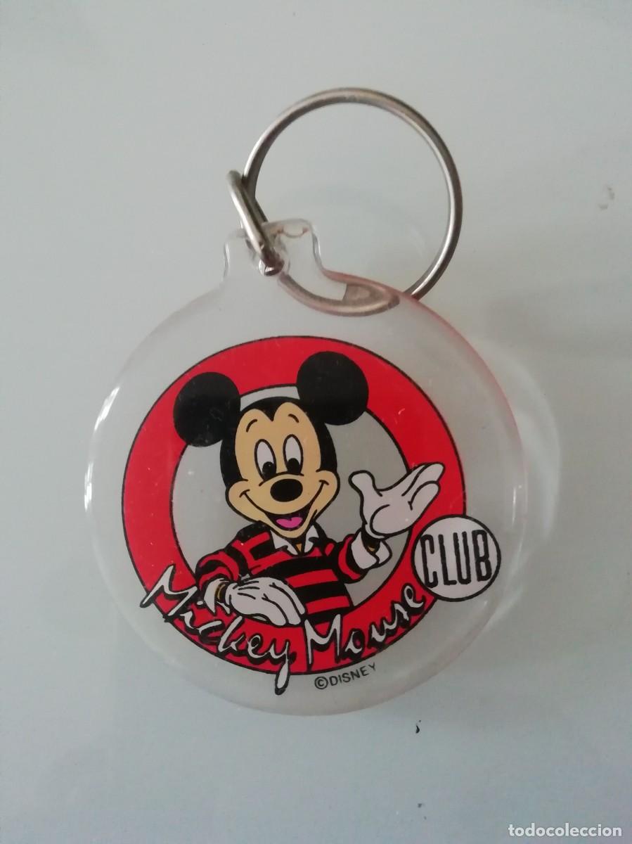 Coleccionismo de llaveros: ANTIGUO LLAVERO MICKEY MOUSE CLUB DE DISNEY - A&Ntilde;OS 80