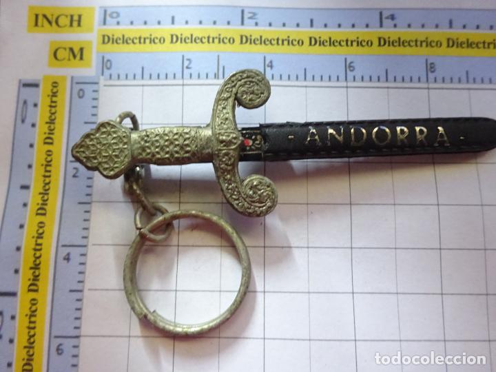 Coleccionismo de llaveros: LLAVERO DE TURISMO. ESPADA DE ANDORRA