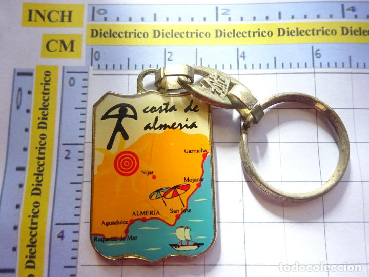 Sammlung von Schl&uuml;sselanh&auml;ngern: LLAVERO DE TURISMO. COSTA DE ALMER&Iacute;A