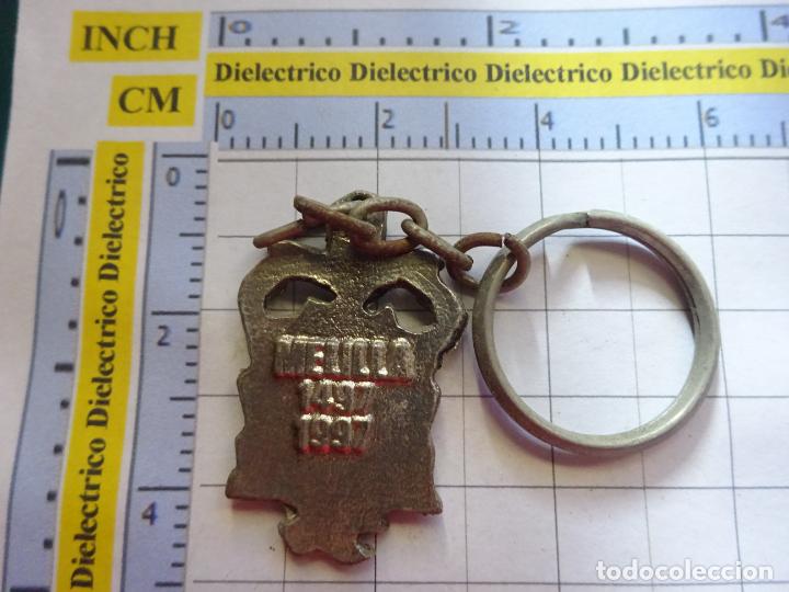Colecionismo de porta-chaves: LLAVERO DE TURISMO. MELILLA V CENTENARIO 1997 ESCUDO HER&Aacute;LDICO
