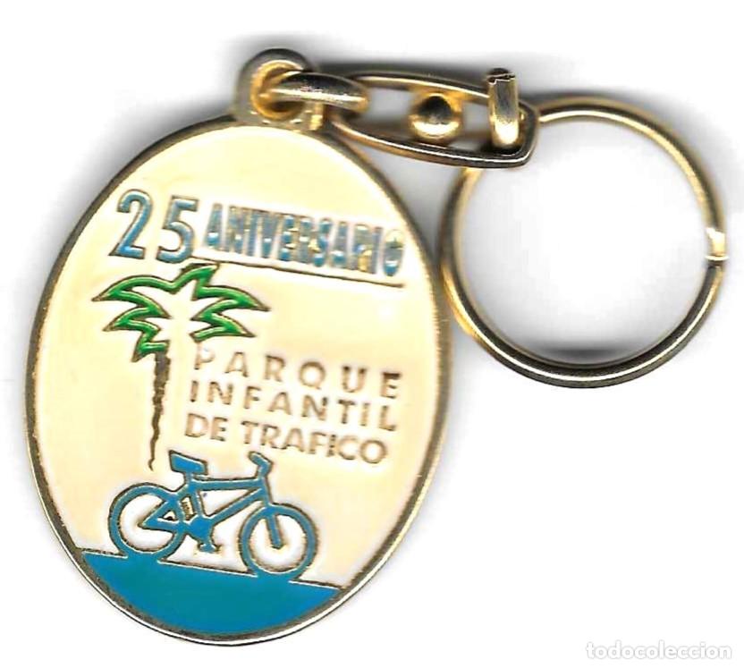 Sammlung von Schl&uuml;sselanh&auml;ngern: Llavero 25 Aniv. Parque Infantil de Tr&aacute;fico. Elche. 18-530