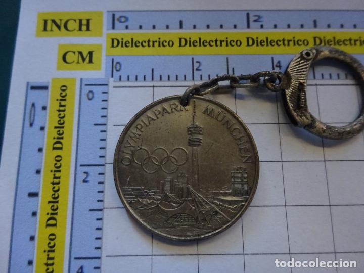 Collection of Keychains: LLAVERO DE MUNICH, PARQUE OL&Iacute;MPICO JJOO 72 1972