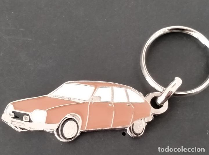 Coleccionismo de llaveros: Llavero citro&euml;n gs beige
