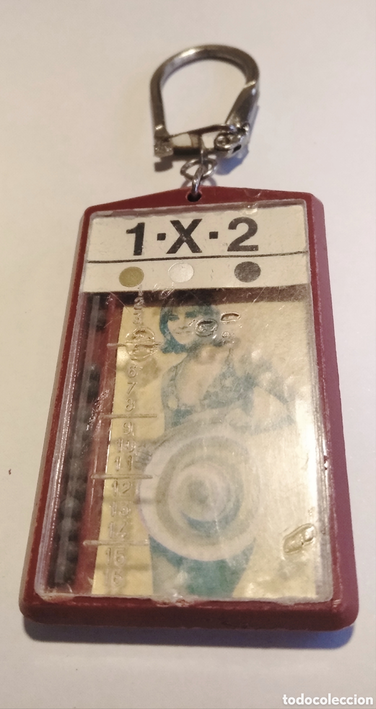 Coleccionismo de llaveros: ANTIGUO LLAVERO QUINIELA 1X2