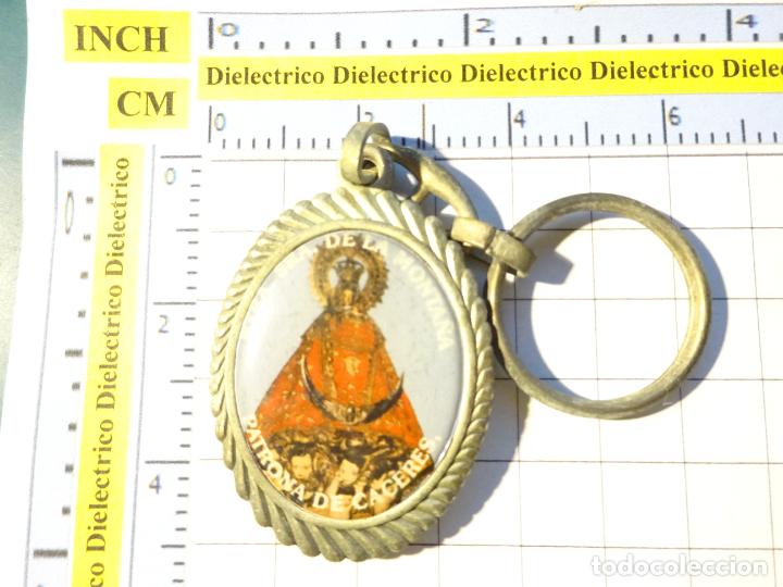 Coleccionismo de llaveros: LLAVERO RELIGIOSO SEMANA SANTA. C&Aacute;CERES NUESTRA SE&Ntilde;ORA DE LA MONTA&Ntilde;A