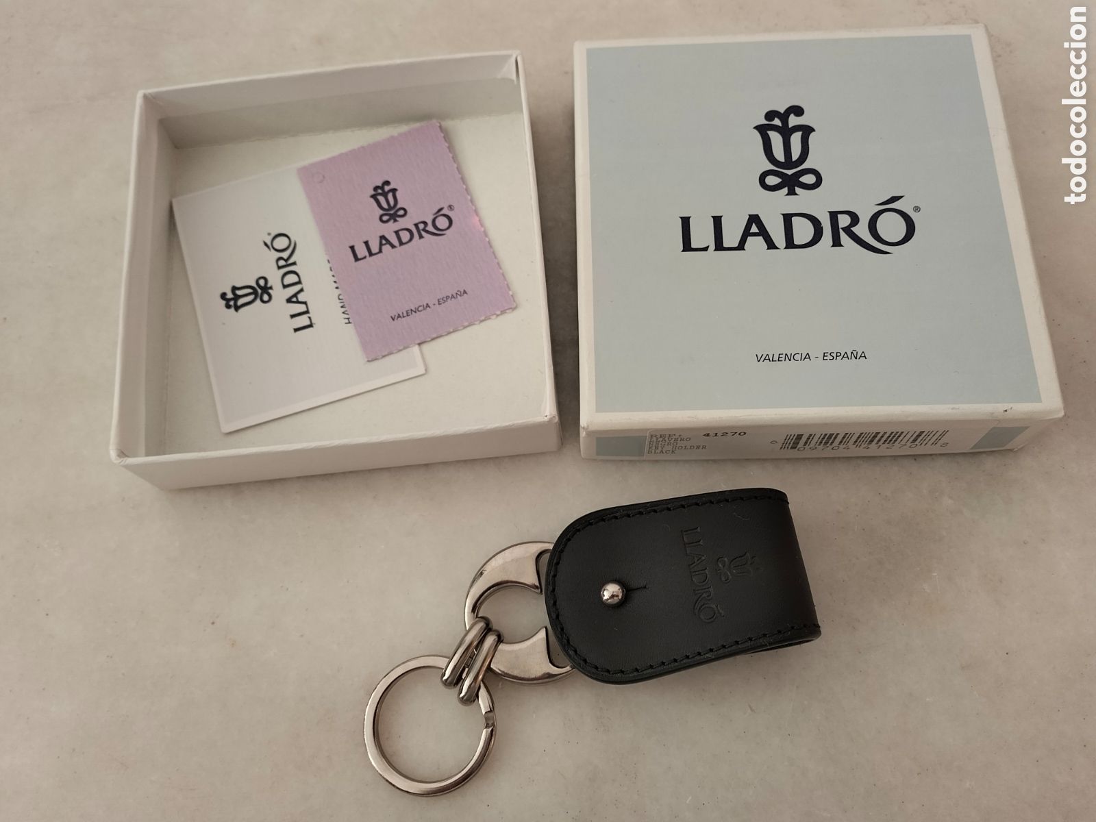 Coleccionismo de llaveros: LLADR&Oacute;, llavero negro - Foto 3