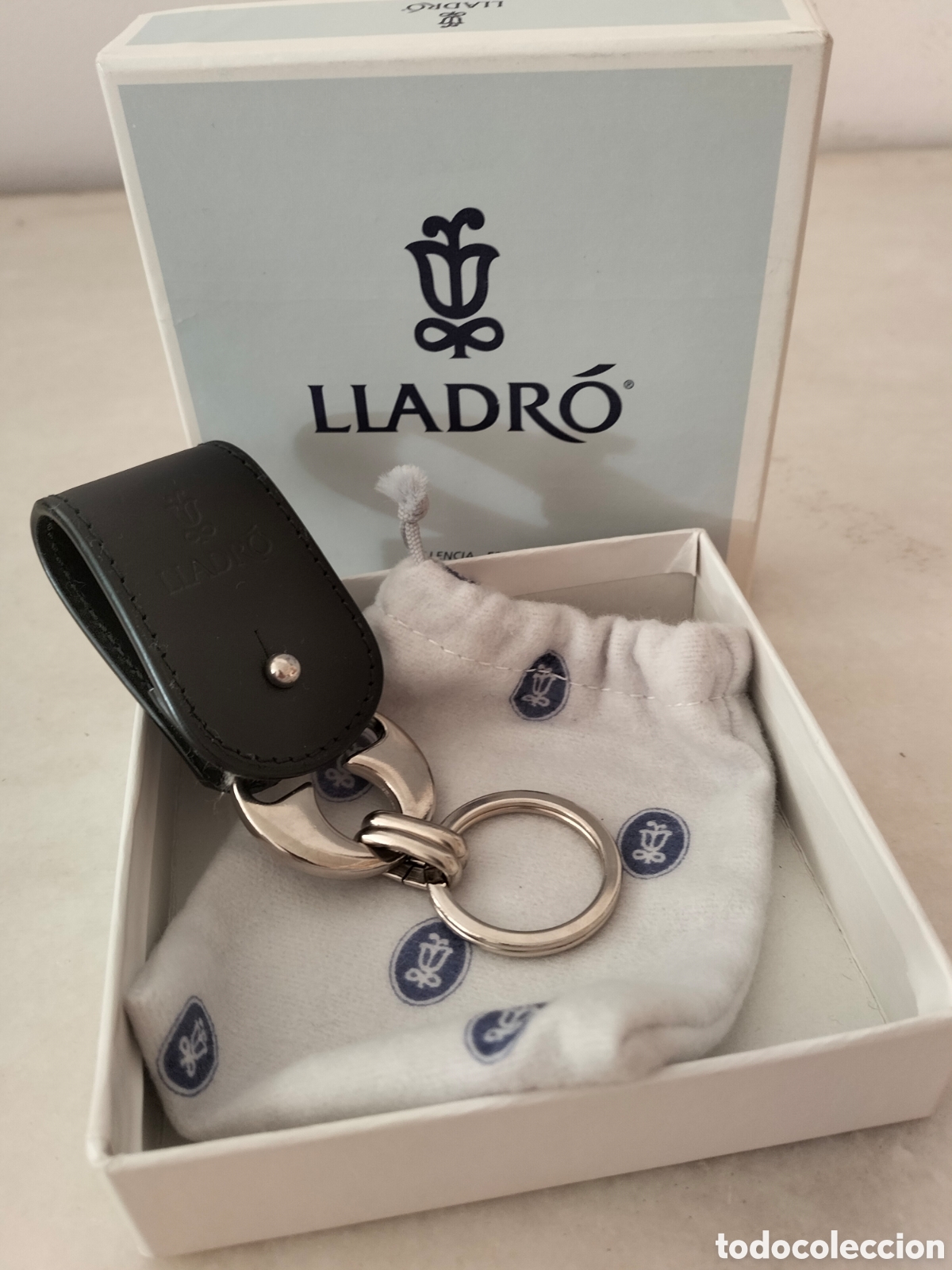 Coleccionismo de llaveros: LLADR&Oacute;, llavero negro - Foto 1