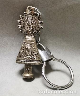 Coleccionismo de llaveros: LLAVERO DE METAL VIRGEN DEL PILAR - LLAV-19083 - B-677