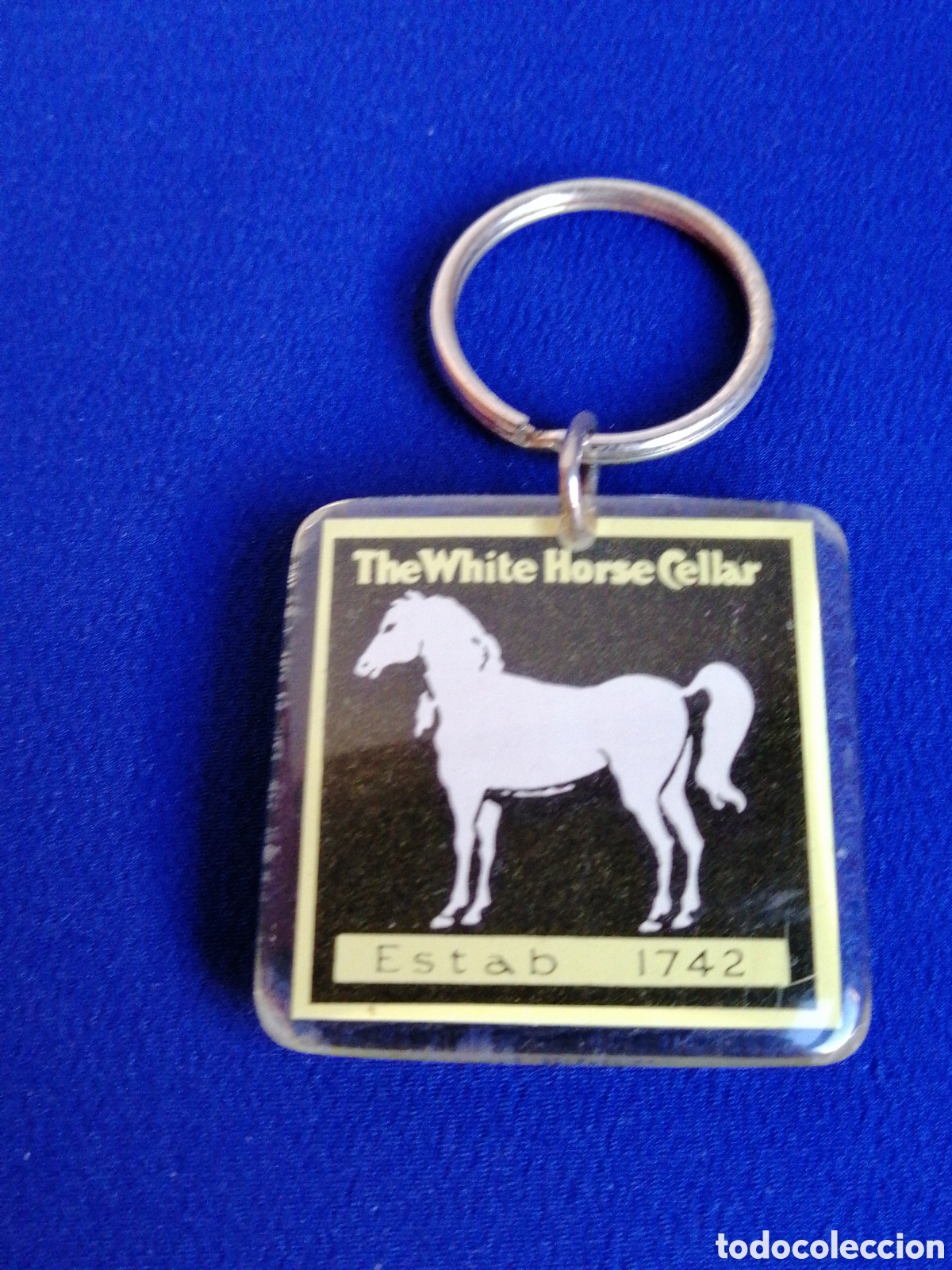 Sammlung von Schl&uuml;sselanh&auml;ngern: WHISKY WHITE HORSE LLAVERO PUBLICIDAD