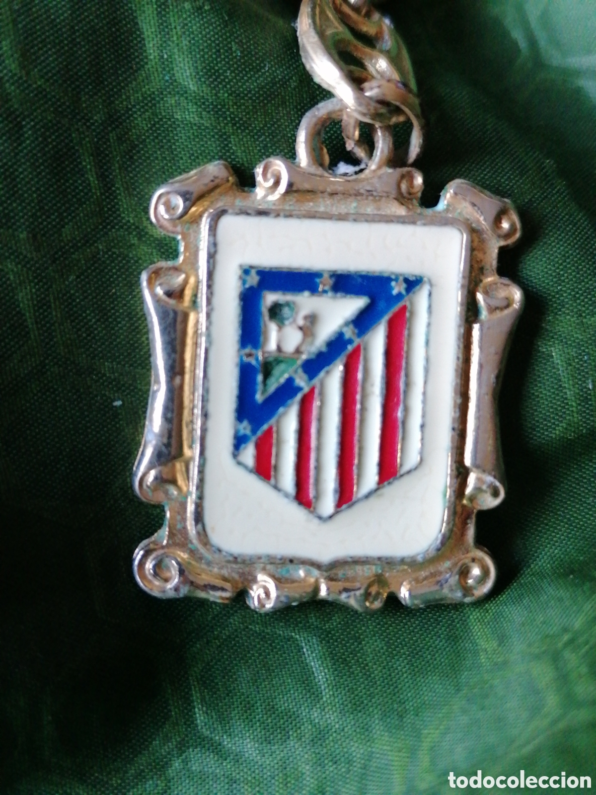 Coleccionismo de llaveros: Llavero con el antiguo escudo del Atl&eacute;tico de Madrid