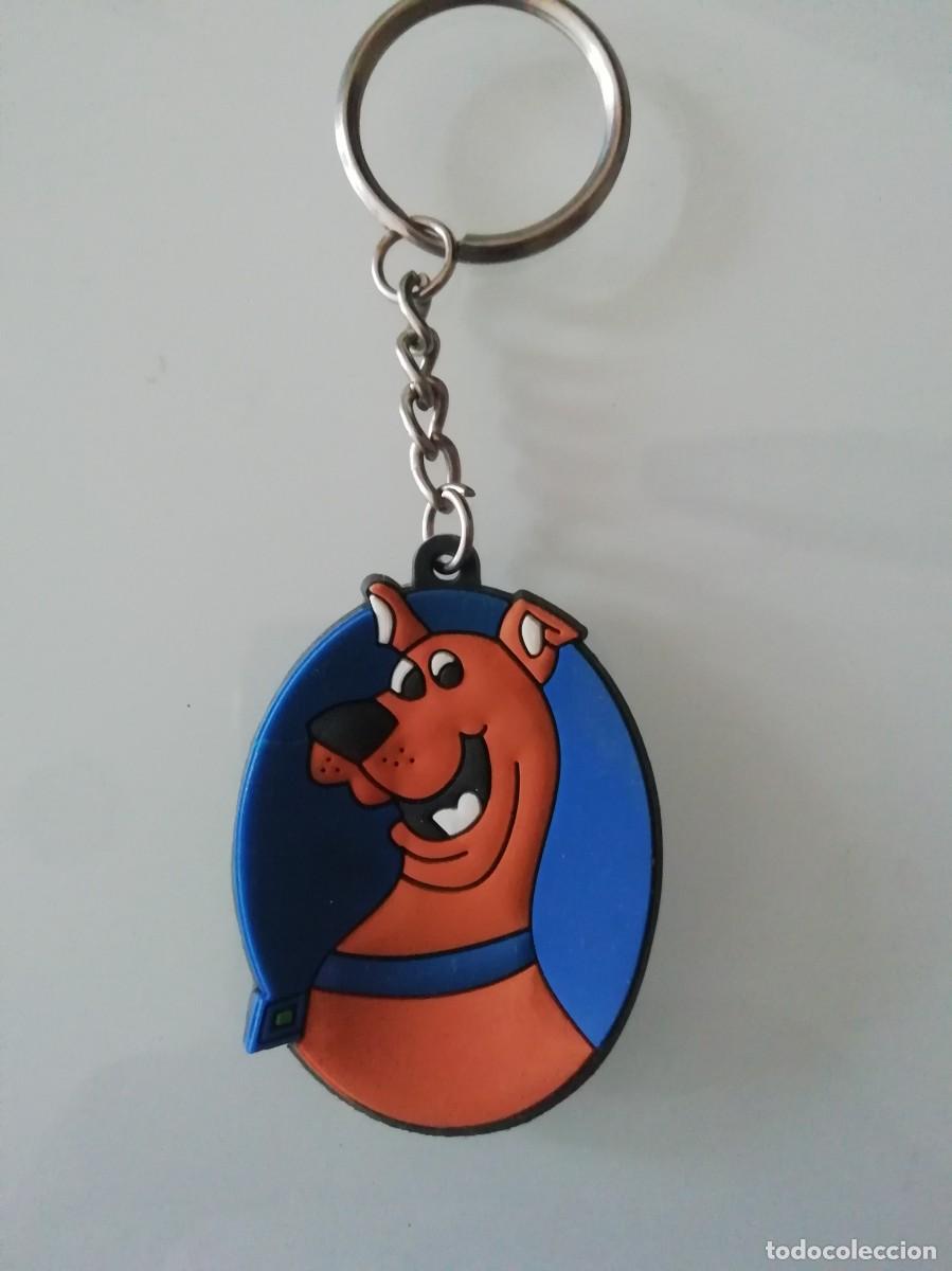 Coleccionismo de llaveros: LLAVERO DE CAUCHO CON LA IMAGEN DE SCOOBY DOO- SIN USO
