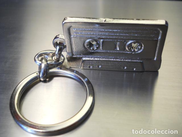 Coleccionismo de llaveros: llavero cinta cassette