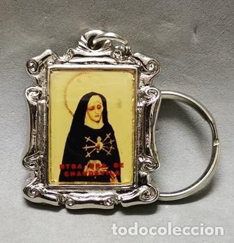 Coleccionismo de llaveros: LLAVERO DE METAL ESMALTADO VIRGEN DE LOS DOLORES NTRA. SRA. DE CHANDAVILA - LLAV-19334 - B-688
