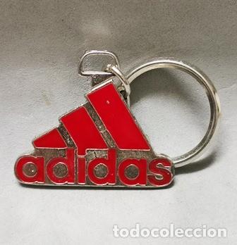Coleccionismo de llaveros: LLAVERO DE METAL ESMALTADO ADIDAS COLOR ROJO - LLAV-19043 ,4 - B-675