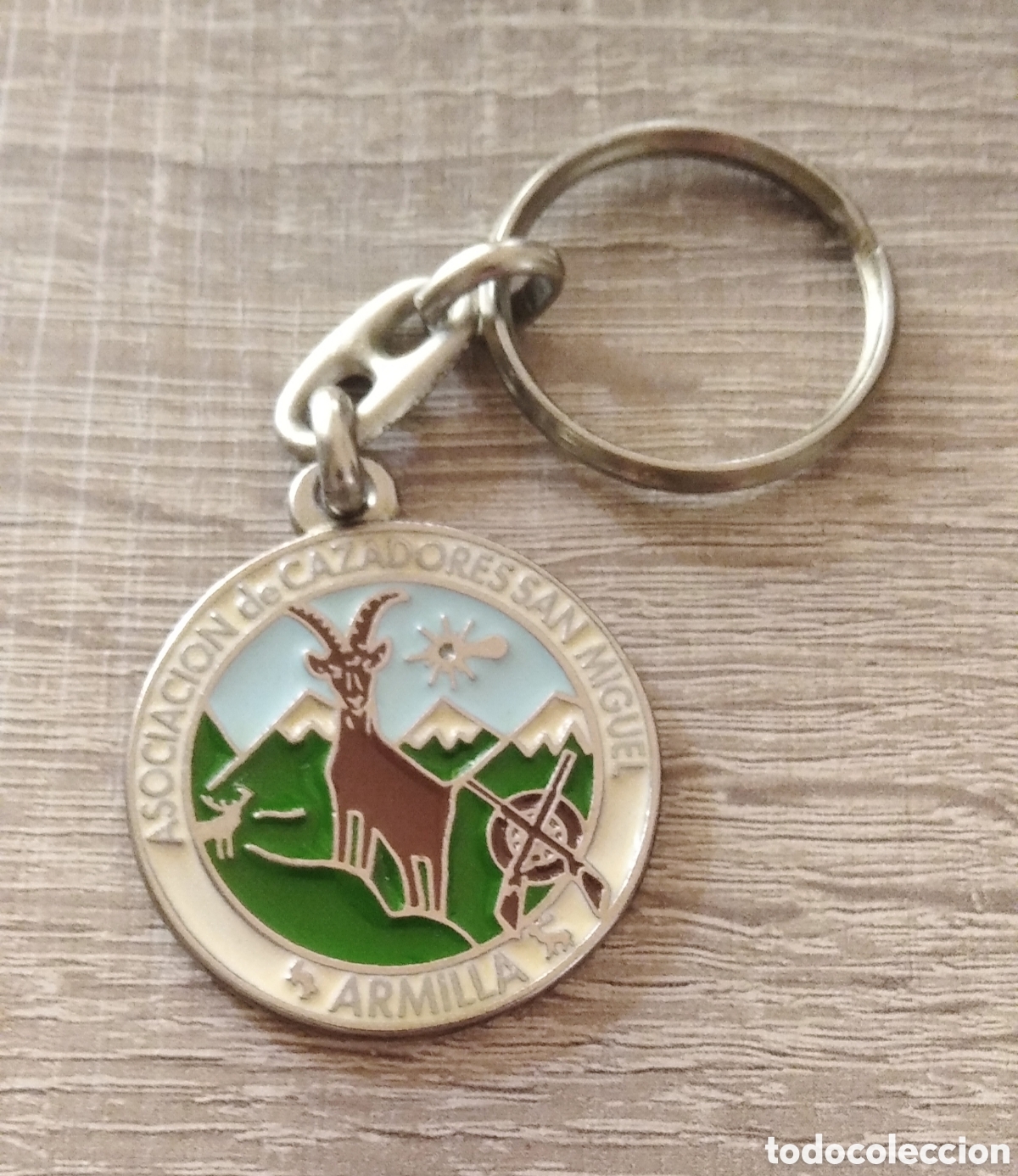 Coleccionismo de llaveros: LLAVERO ASOCIACION DE CAZADORES SAN MIGUEL -ARMILLA-