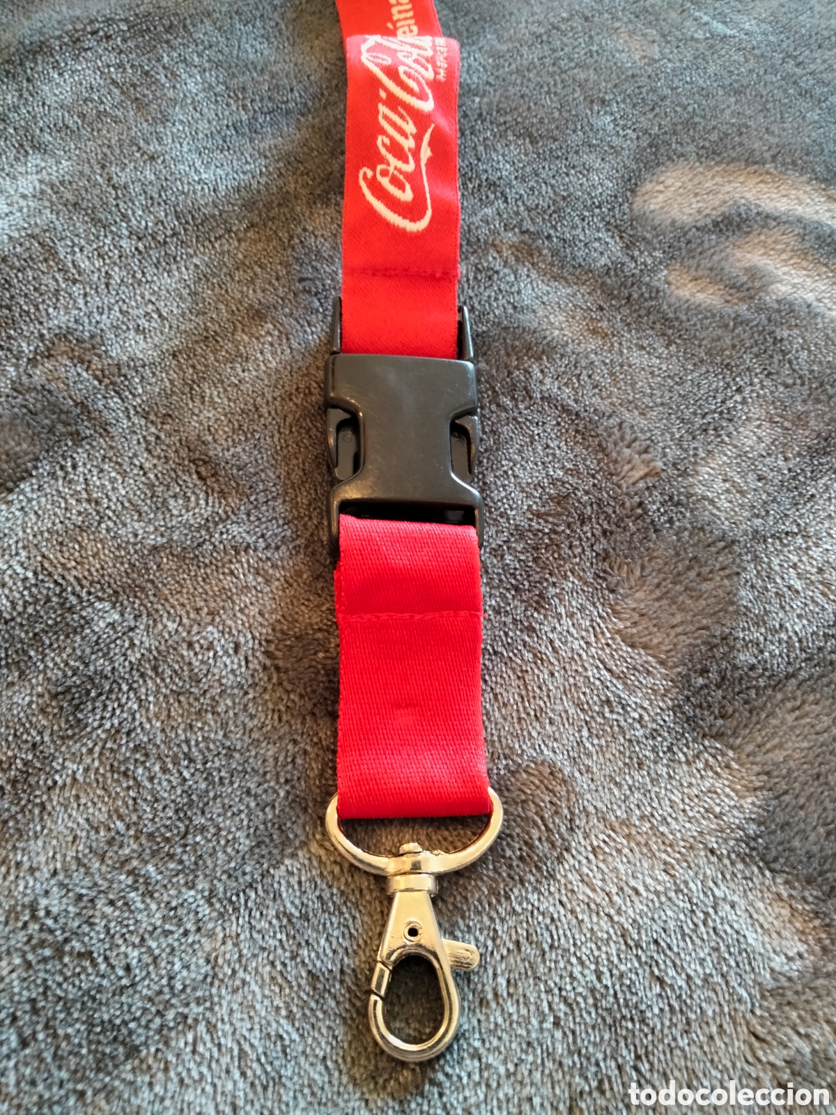 Coleccionismo de llaveros: Llavero de cuello &rdquo;Coca Cola sin cafe&iacute;na&rdquo;... - Foto 3