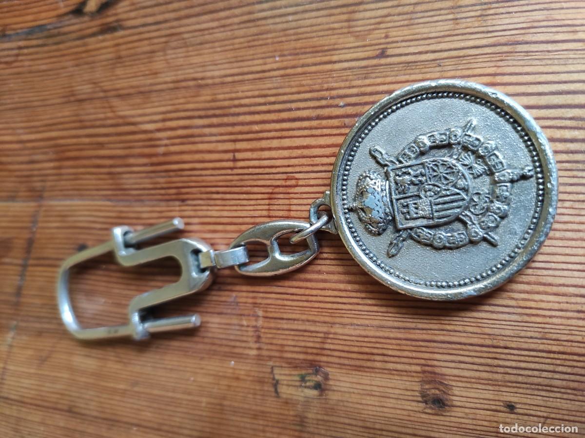 Coleccionismo de llaveros: Llavero moneda reyes de Espa&ntilde;a - Foto 1