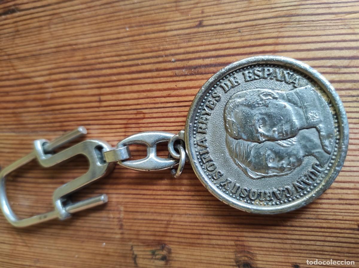 Coleccionismo de llaveros: Llavero moneda reyes de Espa&ntilde;a - Foto 2
