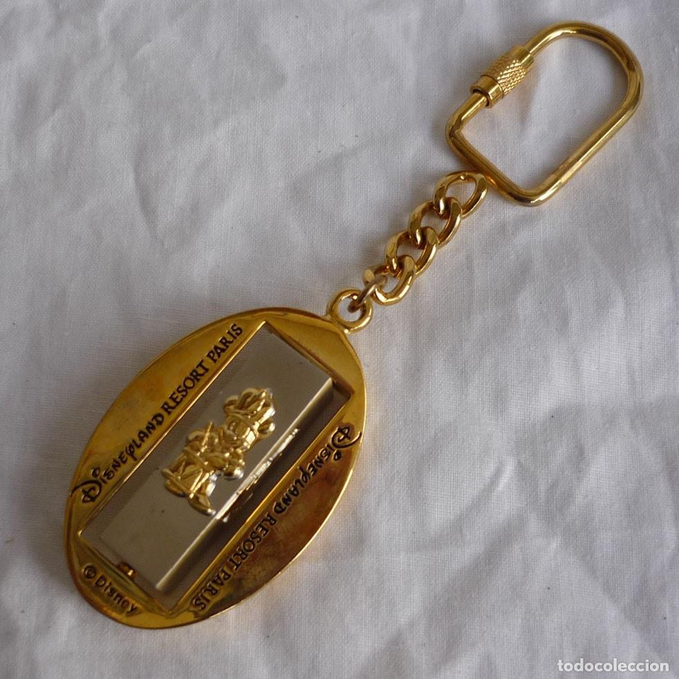 Collection of Keychains: Llavero met&aacute;lico giratorio, Mickey Disneyland Paris